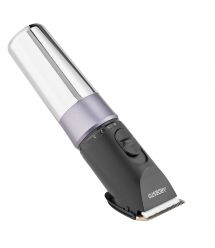 ARDESTO Машинка для стрижки HC-Y40-DBS, сеть+акум., насадок-4, титан. напыл + керамика, черный