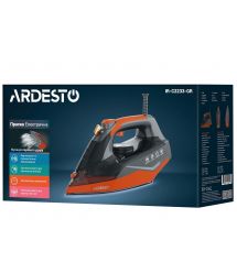 ARDESTO Праска IR-C2233-GR, 2200Вт, 340мл, керам. підошва, чорно-помаранчевий