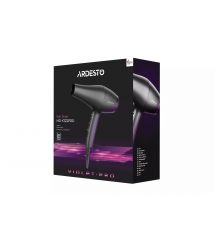 ARDESTO Фен Violet PRO HD-Y222PRO , 1850-2200Вт, 2 скорости, 3 темп.режима, диффузор, черный
