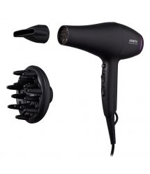 ARDESTO Фен Violet PRO HD-Y222PRO , 1850-2200Вт, 2 скорости, 3 темп.режима, диффузор, черный