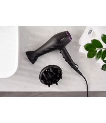 ARDESTO Фен Violet PRO HD-Y222PRO , 1850-2200Вт, 2 скорости, 3 темп.режима, диффузор, черный