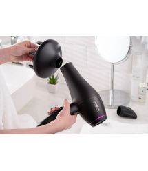 ARDESTO Фен Violet PRO HD-Y222PRO , 1850-2200Вт, 2 скорости, 3 темп.режима, диффузор, черный