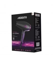 ARDESTO Фен Violet PRO HD-Y221PRO / 1750-2100Вт/2 скорости/ 3 темп.режима/диффузор/черный
