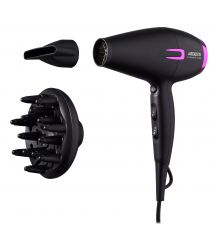 ARDESTO Фен Violet PRO HD-Y221PRO / 1750-2100Вт/2 скорости/ 3 темп.режима/диффузор/черный