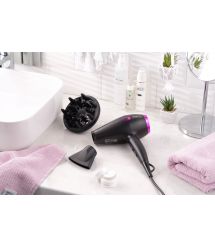 ARDESTO Фен Violet PRO HD-Y221PRO / 1750-2100Вт/2 скорости/ 3 темп.режима/диффузор/черный