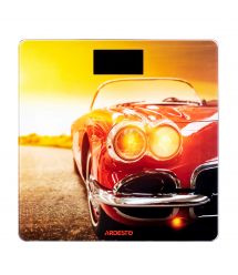 ARDESTO Весы напольные CAR, 150кг, 2хААА в компл, стекло, разноцветные