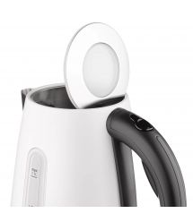 ARDESTO Электрочайник EKL-F300W 1.7л/2200Вт/strix контроль/нерж.сталь/белый