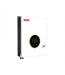 Гібридний інвертор MUST PH19-10048EXP, 10kW, 48V, 90-450V, 2-MPPT, PV 450V. 425*527*145mm, 21kg