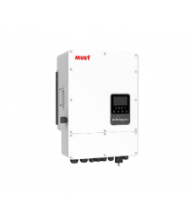 Гібридний інвертор MUST PH11-12KL3 EU, 3Ф-12kW, 48V, 200-650V, MPPT, PV 800V, 444*654*260mm, 35kg