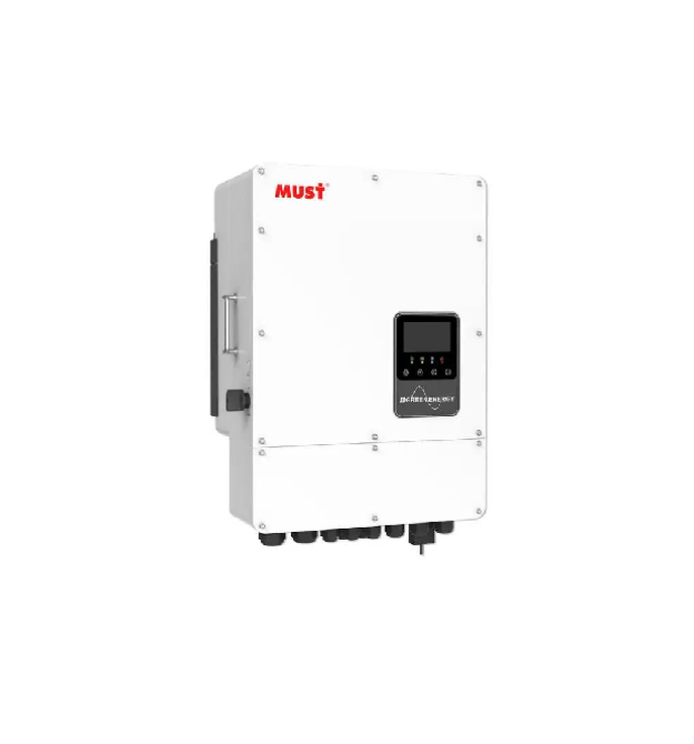 Гібридний інвертор MUST PH11-12KL3 EU, 3Ф-12kW, 48V, 200-650V, MPPT, PV 800V, 444*654*260mm, 35kg