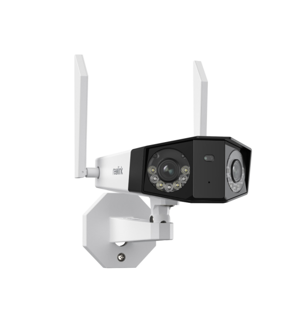 8МП WIFI вулична відеокамера з двома об&aposєктивами, з довойним підсвічуванням, мікрофоном та SD карткою Reolink Duo 2 WiFi (3,