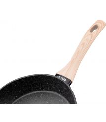ARDESTO Сковорідка Midori 24 см, чорний мармур, алюміній
