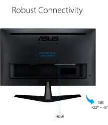 ASUS Монитор 23.8" VY249HF HDMI, Audio, IPS, 100Hz, 1ms, AdaptiveSync
