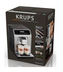 Krups Кофемашина Evidence Plus Titanium, 2,3л, зерно, автомат.капуч, OLED диспл, аторец.-19, черный