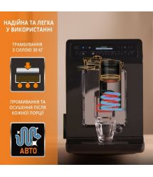 Krups Кавомашина Evidence, 2.3л, зерно, автомат.капуч, дисплей, авторецептів -15, сернор.керування, чорний