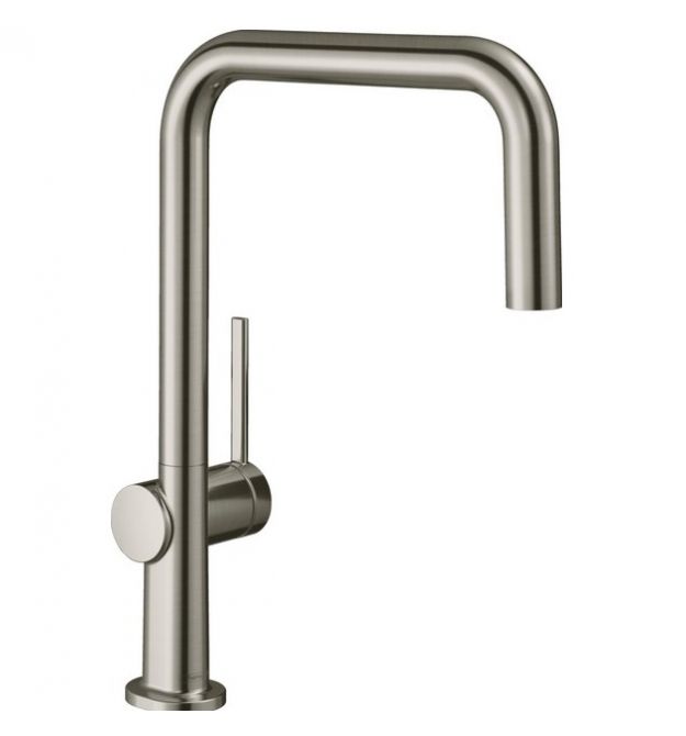 Hansgrohe Смеситель для кухни Talis M54, дл.излива - 216мм, поворотный, 1 рычаг, KMU220, сталь