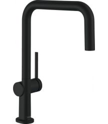 Hansgrohe Змішувач для кухні Talis M54, довж.виливу - 216мм, поворотний, 1важіль, KMU220, матовий чорний