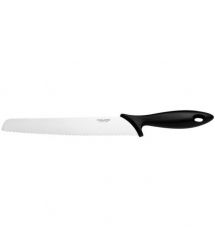Fiskars Кухонний ніж для хліба Fiskars Essential, 23,4 см, нержавіюча сталь, пластик