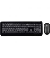 Microsoft Комплект Desktop 850 109key, WL, EN/UKR/RU, Чёрный