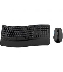 Microsoft Комплект Sculpt Comfort Desktop 104key, WL, EN/UKR/RU, Чёрный