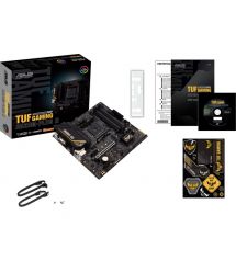 ASUS Материнcкая плата TUF GAMING A520M-PLUS II sAM4 A520 4xDDR4 HDMI DVI D-Sub mATX