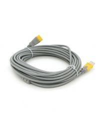 Подовжувач VEGGIEG UF-104, USB 2.0 AM - AF, 10,0m, Grey - Yellow, Пакет