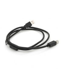 Кабель USB 2.0 AM - BM, 1.0m, чорний, Пакет Q500