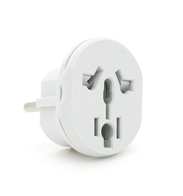 Перехідник на євророзетку TEFAL-трійник White 16A, в упаковці 20 штук, ціна за штуку, Q1000