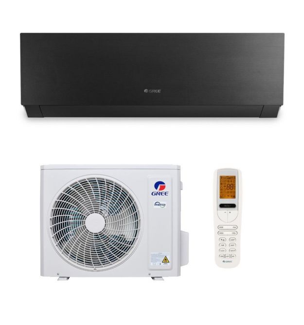 Кондиціонер Gree CLIVIA GWH12AUCXB-K6DNA1A з Wi-Fi, чорний