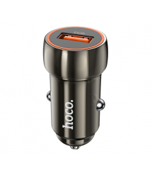 АЗУ 12-24V HOCO Z46, 1xUSB 3.0, 18W, Black, Box