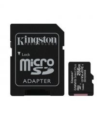 Карта пам’яті miсroSDXC 256GB Kingston TransFlash Memory Card з SD-адаптером class 10 A1 Canvas Select Plus (SDCS2-256GB)