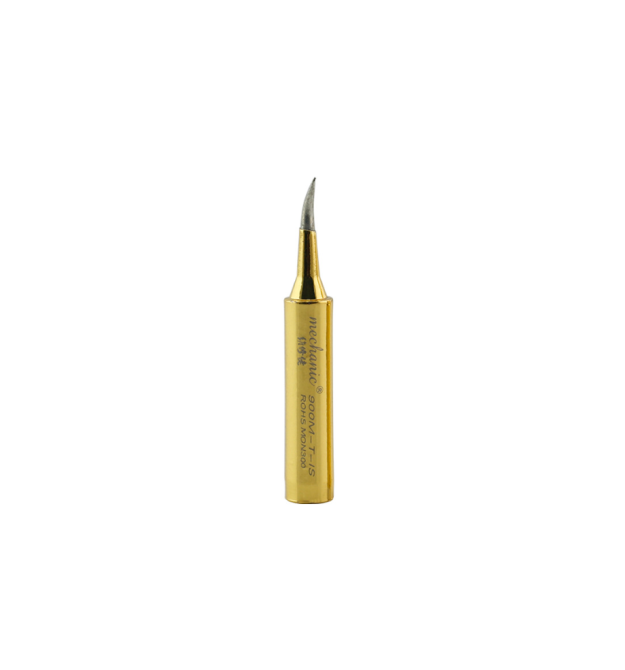 Жало для паяльника MECHANIC MCN 900M-T-IS 4*6,3mm, мідь, гальванічне покриття (gl), висока теплопровідність, швидке нагрівання,