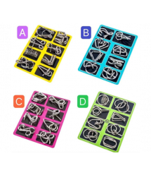 Металевий пазл із 36 предметів Набір головоломок