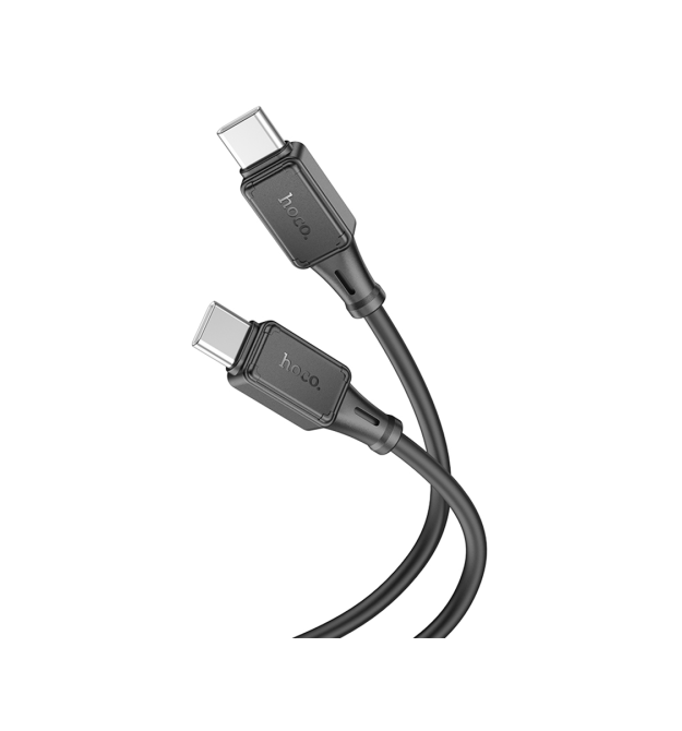 Кабель Hoco X101 Silicone, Type-C-Type-C, 60W, довжина 1м, Black, BOX
