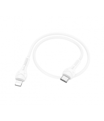 Кабель Hoco X37, Type-C-Lighting, 27W, White, довжина 0.5м, BOX