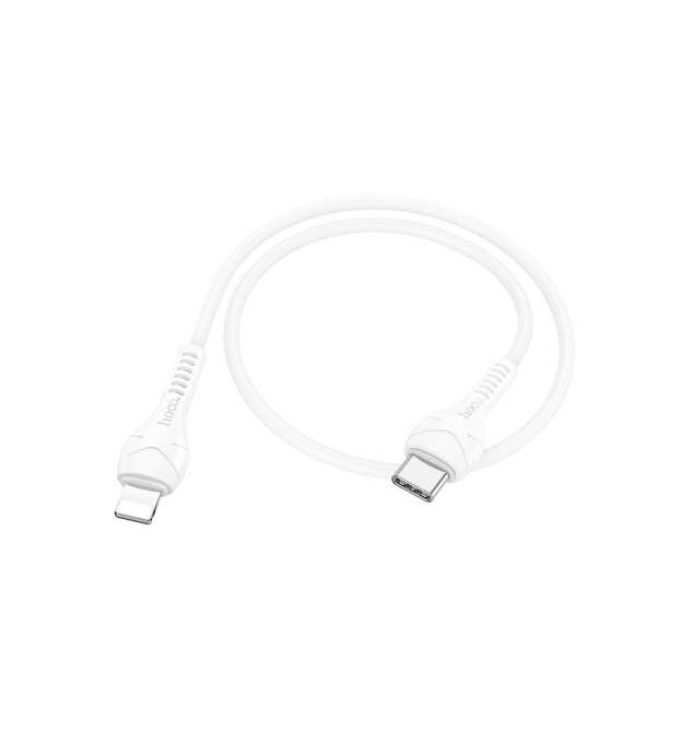 Кабель Hoco X37, Type-C-Lighting, 27W, White, довжина 0.5м, BOX
