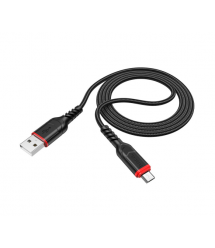 Кабель Hoco X59, Micro-USB, 2.4A, Black, довжина 1м, BOX
