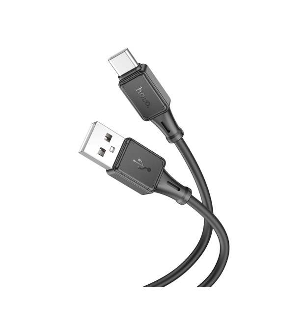 Кабель Hoco X101 Silicone, Type-C-USB, 3А, довжина 1м, Black, BOX