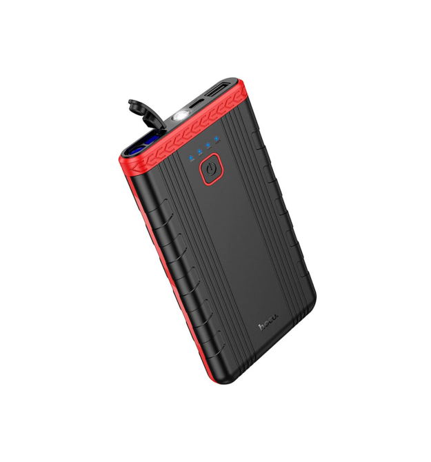 Пусковий прилад для акумулятора автомобіля JUMP STARTER HOCO QS5, Power Bank 6000mAh, Box