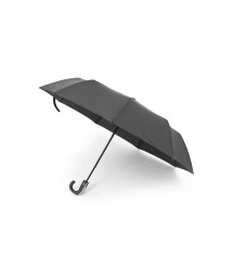 Парасолька чоловіча YT501 напівавтомат, D-106см, захист від сонця, UV (99%), захист від дощу, каркас - Al+Fe, ручка гачок, Black