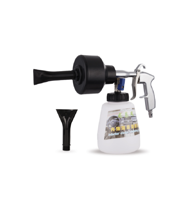 Пістолет високого тиску, P8-9.2, 9.2bar. ємність для миючого 1L, 2 насадки, (алюмінієвий сплав, ПВХ)
