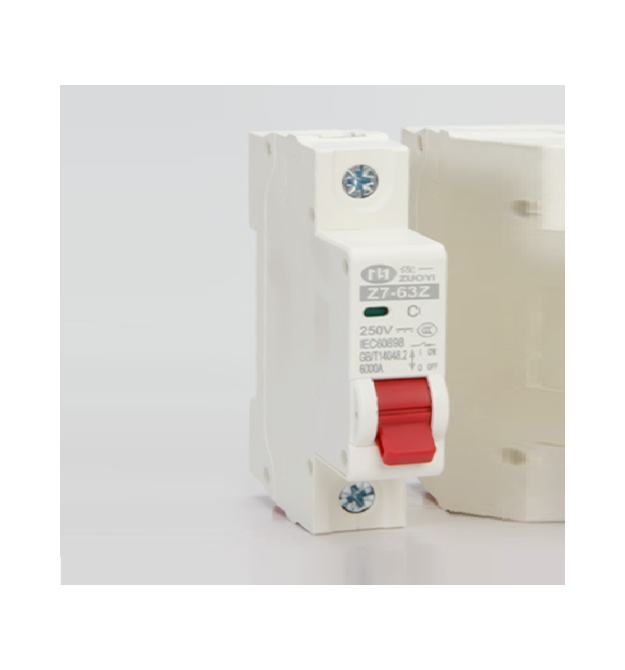 Автоматичний вимикач постійного струму ZUOYI Z7-63Z 1P C10 DC250-1000V, 10A, 6kA, DIN, 80*17.7*44.8mm