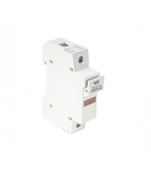 Корпус під плавкий запобіжник YRO RT18-32 - 1P, 32A, 500 - 690V, зі світловим індикатором, DIN, під запобіжник 10*38mm, контакти