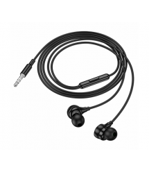 Навушники провідні HOCO M116, роз&aposєм Jack3.5, 1.2m, Black, Box