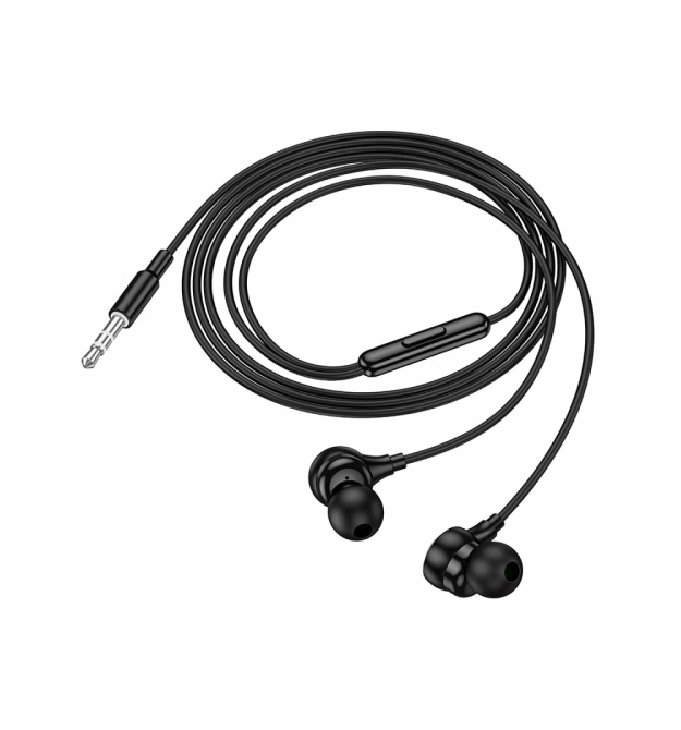 Навушники провідні HOCO M116, роз&aposєм Jack3.5, 1.2m, Black, Box