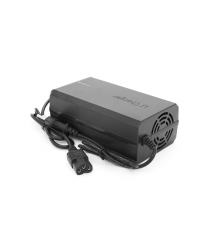 Зарядний пристрій Jinyi для акумуляторів Li-ion 48V6A(54,6V),13S,штекер Triangle plug (T-tipe - IEC - C13 N+L-),з індикацією,BOX