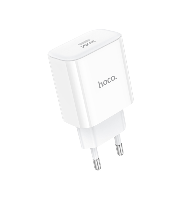 СЗУ 110-240V HOCO C76A Pro USB-C, PD30W, White, Box