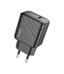 СЗУ 110-240V HOCO CS22A USB-C, 30W, Black, Box