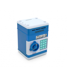 Скарбничка-сейф YT41597, кодовий замок, Blue, Box