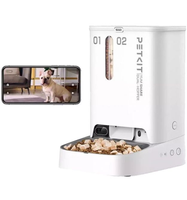 Смарт кормушка PETKIT YUMSHARE DUAL-HOPPER with Cam P591